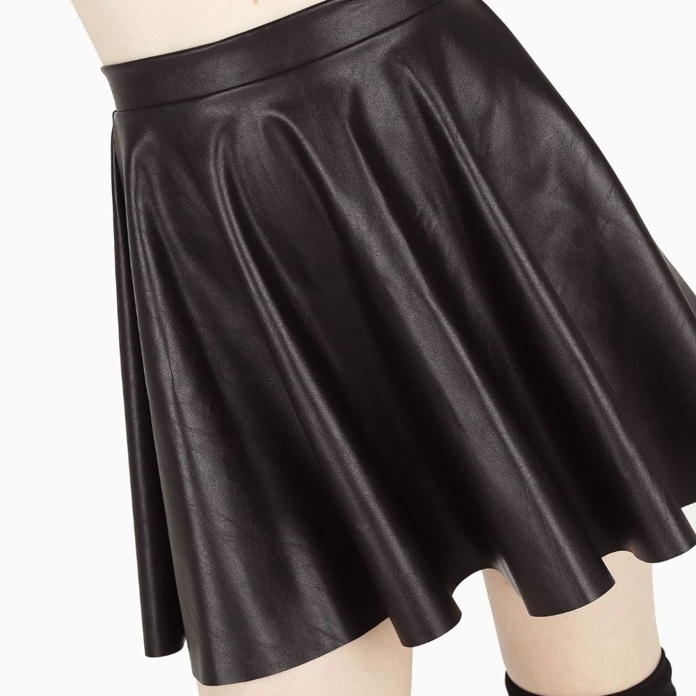 Black Milk ROUTE 66 MINI SKATER SKIRT